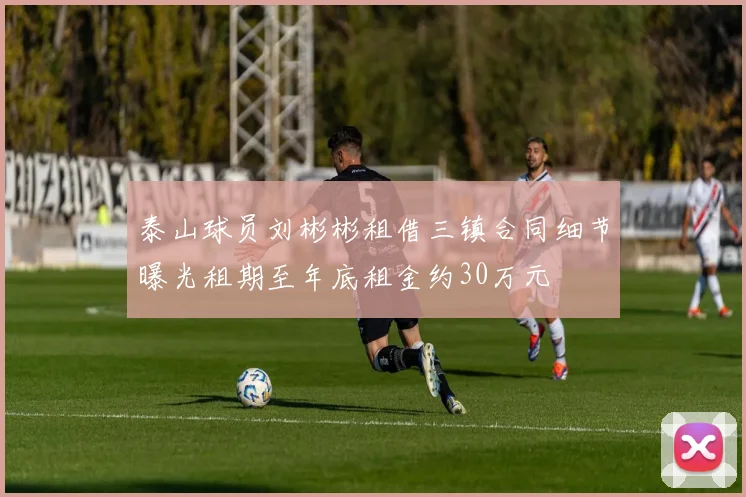 泰山球员刘彬彬租借三镇合同细节曝光租期至年底租金约30万元